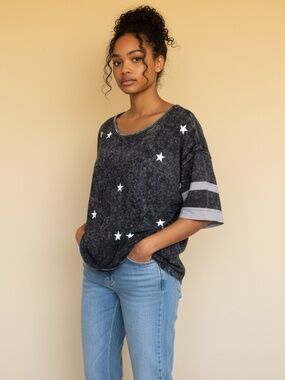 J.Roberts relaxed fit top size small